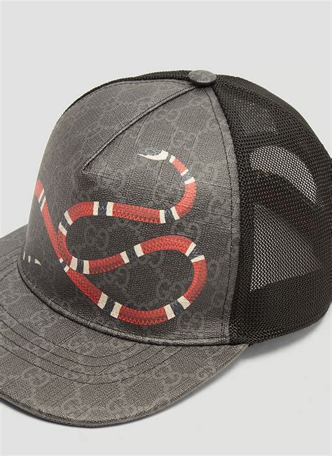 gucci kingsnake cap|gucci fitted cap.